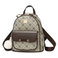Cartoon Letter Daily Women's Backpack sku image 7