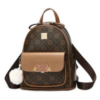 Cartoon Letter Daily Women's Backpack sku image 9