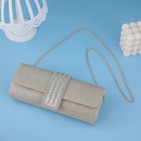Women's Nylon Solid Color Elegant Lock Clasp Evening Bag main image 2