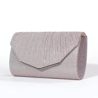 Women's Pu Leather Solid Color Elegant Lock Clasp Evening Bag main image 4