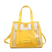 Women's Medium Pu Leather Solid Color Basic Magnetic Buckle Handbag main image 4