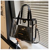 Women's Medium Pu Leather Solid Color Basic Magnetic Buckle Handbag sku image 4