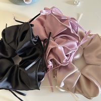 Women's Sweet Solid Color Cloth Hair Tie main image 2