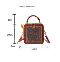 Women's Medium Pu Leather Geometric Solid Color Streetwear Zipper Handbag main image 2