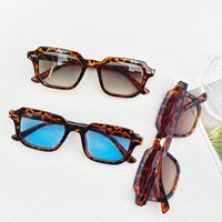 Streetwear Solid Color Pc Resin Square Full Frame Women's Sunglasses main image 6