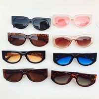 IG Style Streetwear Solid Color Pc Resin Special-Shaped Mirror Full Frame Women's Sunglasses main image 6