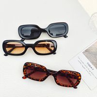 IG Style Retro Cool Style Solid Color Pc Resin Oval Frame Full Frame Women's Sunglasses main image 7
