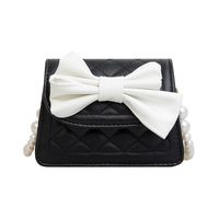 Women's Small Pu Leather Bow Knot Elegant Cute Flip Cover Shoulder Bag main image 6