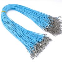 100 PCS/Package 45+5cm Wax Rope Solid Color Rope sku image 9