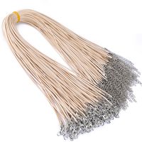 100 PCS/Package 45+5cm Wax Rope Solid Color Rope sku image 8