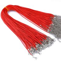 100 PCS/Package 45+5cm Wax Rope Solid Color Rope sku image 10