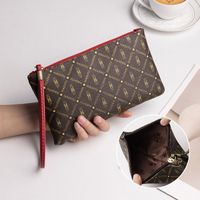 Women's Geometric Pu Leather Zipper Wallets sku image 2