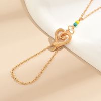 Einfacher Stil Schlange Legierung Perlen Überzug Kette Frau Armbänder main image 7