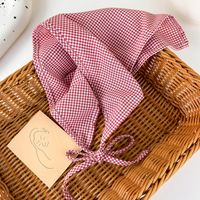 Women's Cute Pastoral Plaid Cloth Handmade 1 Piece main image 7