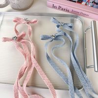 Women's Casual Cute Bow Knot Cloth Hair Clip main image 3