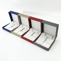 Simple Style Solid Color Paper Flannel Jewelry Boxes main image 5