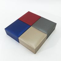 Simple Style Solid Color Paper Flannel Jewelry Boxes main image 4