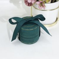 Elegant Solid Color Flannel Jewelry Boxes sku image 9