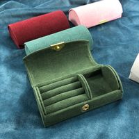 Elegant Solid Color Flannel Jewelry Boxes main image 1