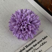 Women's Casual Simple Style Flower Cloth Hair Clip sku image 3