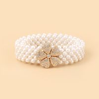 Lady Sweet Pastoral Round Imitation Pearl Women's Chain Belts main image 9