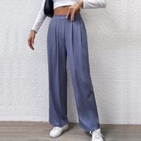 Women's Holiday Vacation Solid Color Full Length Casual Pants main image 1