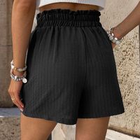 Femmes Vacances Du Quotidien Style Classique Couleur Unie Shorts Shorts main image 4