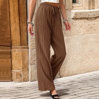 Women's Holiday Daily Vacation Solid Color Full Length Casual Pants main image 6