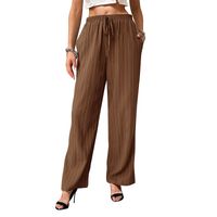 Women's Holiday Daily Vacation Solid Color Full Length Casual Pants main image 5
