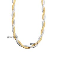 Stainless Steel IG Style Geometric Plating Bracelets Necklace sku image 2