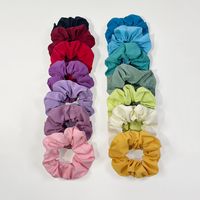 Women's Cute Simple Style Solid Color Cloth Hair Tie main image 1