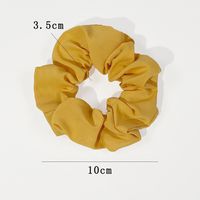Women's Cute Simple Style Solid Color Cloth Hair Tie main image 2