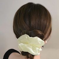Women's Cute Simple Style Solid Color Cloth Hair Tie main image 3