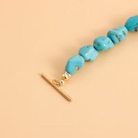 Décontractée Hip Hop Irrégulier Plastique Turquoise Collier Ras De Cou En Masse main image 5