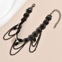 Simple Style Solid Color Alloy Women's Anklet main image 6