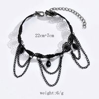 Simple Style Solid Color Alloy Women's Anklet main image 8