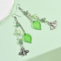 1 Pair Simple Style Classic Style Bee Alloy Drop Earrings main image 3