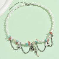 Simple Style Classic Style Geometric Alloy Beaded Women's Necklace main image 3
