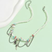 Simple Style Classic Style Geometric Alloy Beaded Women's Necklace main image 4