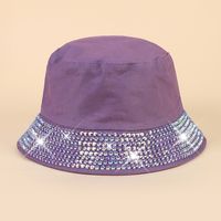 Unisex Elegant Basic Solid Color Big Eaves Bucket Hat sku image 8