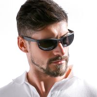 P0037 Tr90 Tac1.1  Chaude Hommes De Mode Réfléchissant Lentilles En Plein Air Équitation Lunettes De Soleil Lunettes De Soleil sku image 3