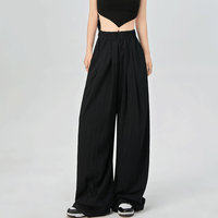 Women's Daily Casual Solid Color Full Length Wide Leg Pants main image 2