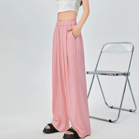 Women's Daily Casual Solid Color Full Length Wide Leg Pants main image 6