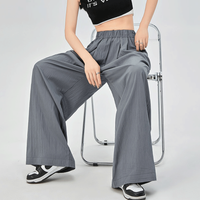 Women's Daily Casual Solid Color Full Length Wide Leg Pants main image 7