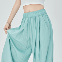 Women's Daily Casual Solid Color Full Length Wide Leg Pants main image 8