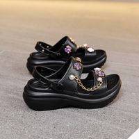 Women's Casual Solid Color Round Toe Platform Sandals main image 3
