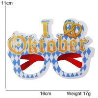 Oktoberfest Beer Letter Plastic Party Carnival Party Glasses main image 8