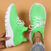 Women's Sports Solid Color Round Toe Sports Shoes sku image 3