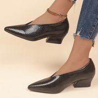 Women's Elegant Solid Color Point Toe Pumps main image 1