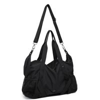 Unisex Nylon Solid Color Classic Style Square Zipper Travel Bag main image 4
